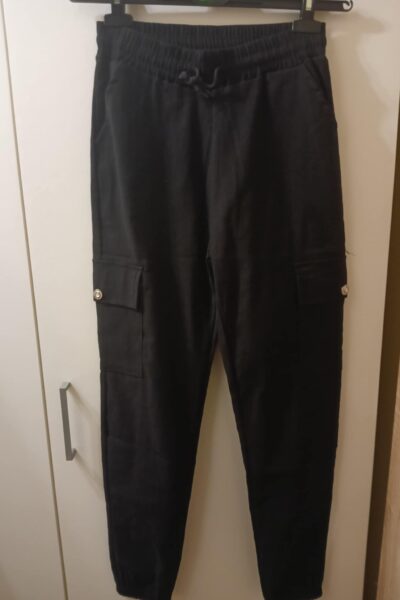 Spodnie bojówki czarne