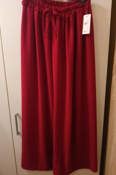 Spodnie szeroka nogawka