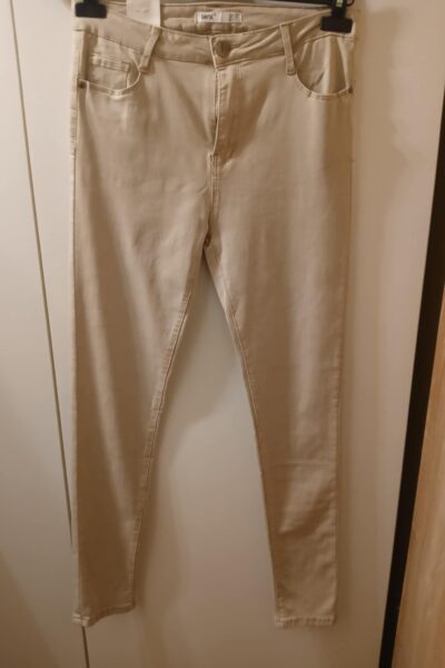 Spodnie jeans - beż