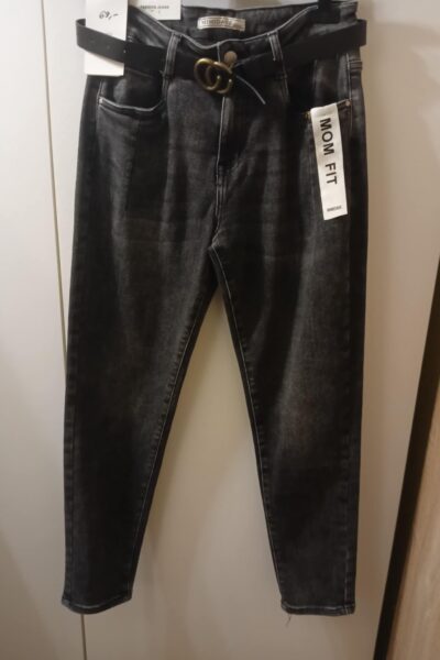 Spodnie jeans grafit