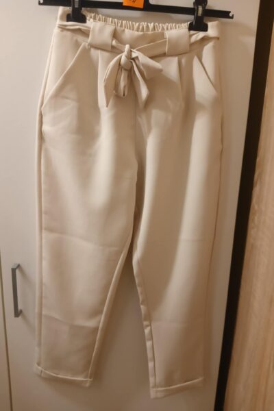 spodnie beżowe