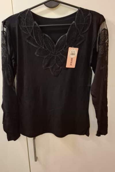 Bluzka listki długi rękaw