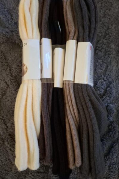 Skarpety z Merynosa prążek