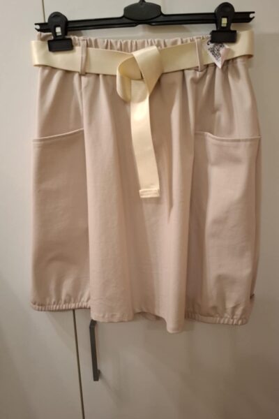 Spódnica bombka beż