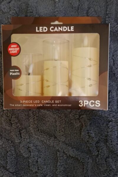 Komplet świec LED mały