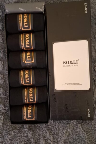 Skarpety męskie - kartonik