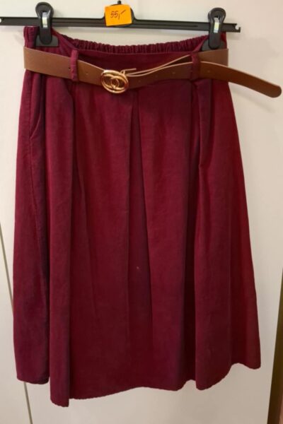 Spódnica sztruksowa