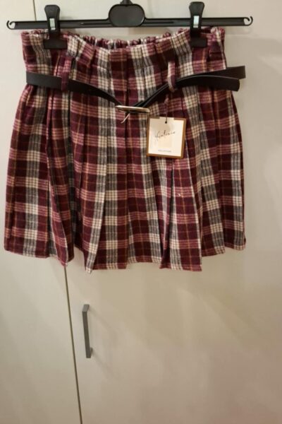 Spódnico-spodnie krata