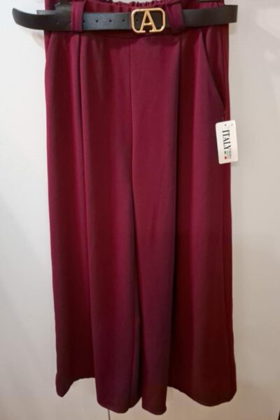 Spodnie szeroka nogawka